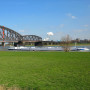 Blick auf den Rhein Duisburg-Baerl